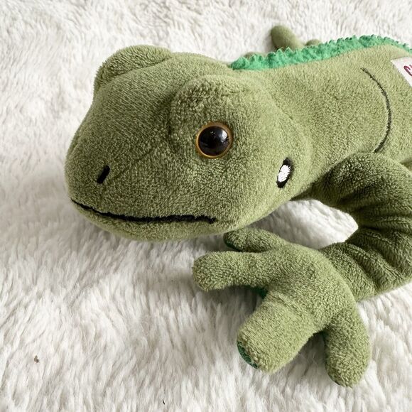 Cancun Mexico Green Iguana Lizard Souvenir 15” Long Plush Toy - Picture 2 of 7